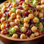 Chickpea Cranberry Salad First Image