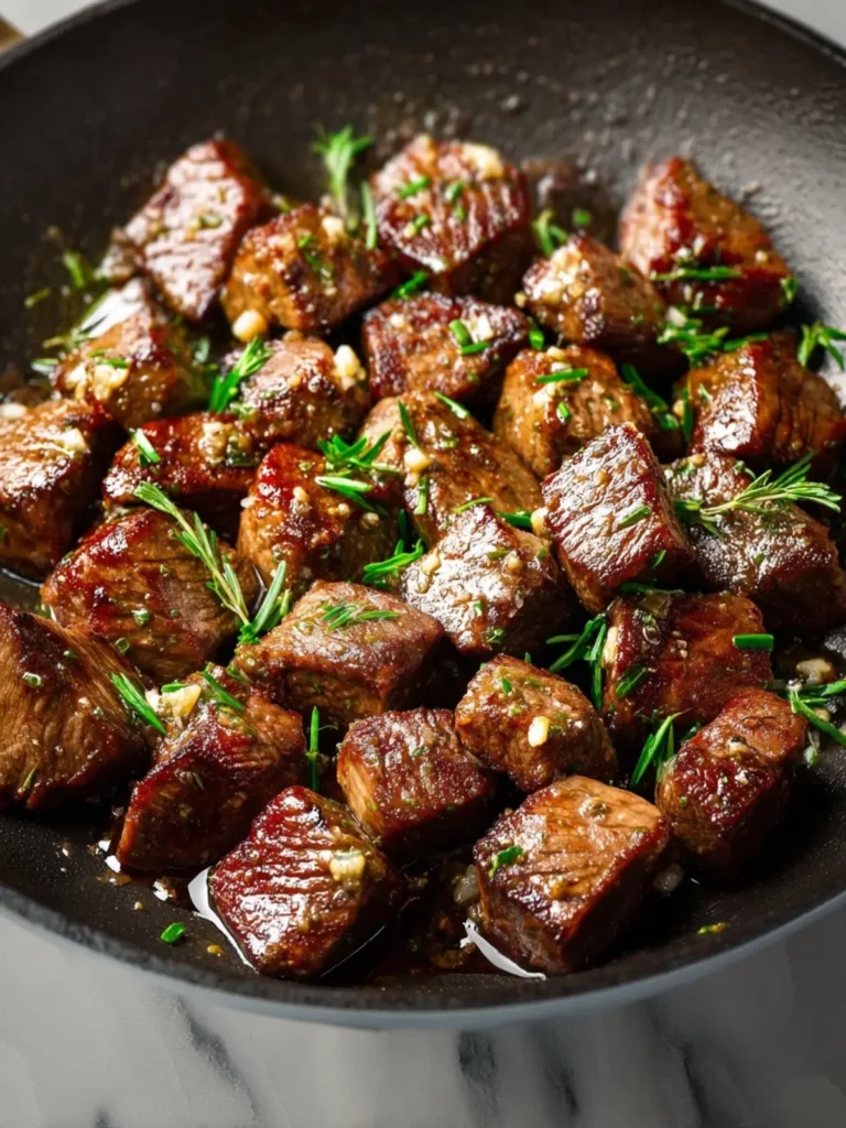 Garlic Butter Steak Bites First Image