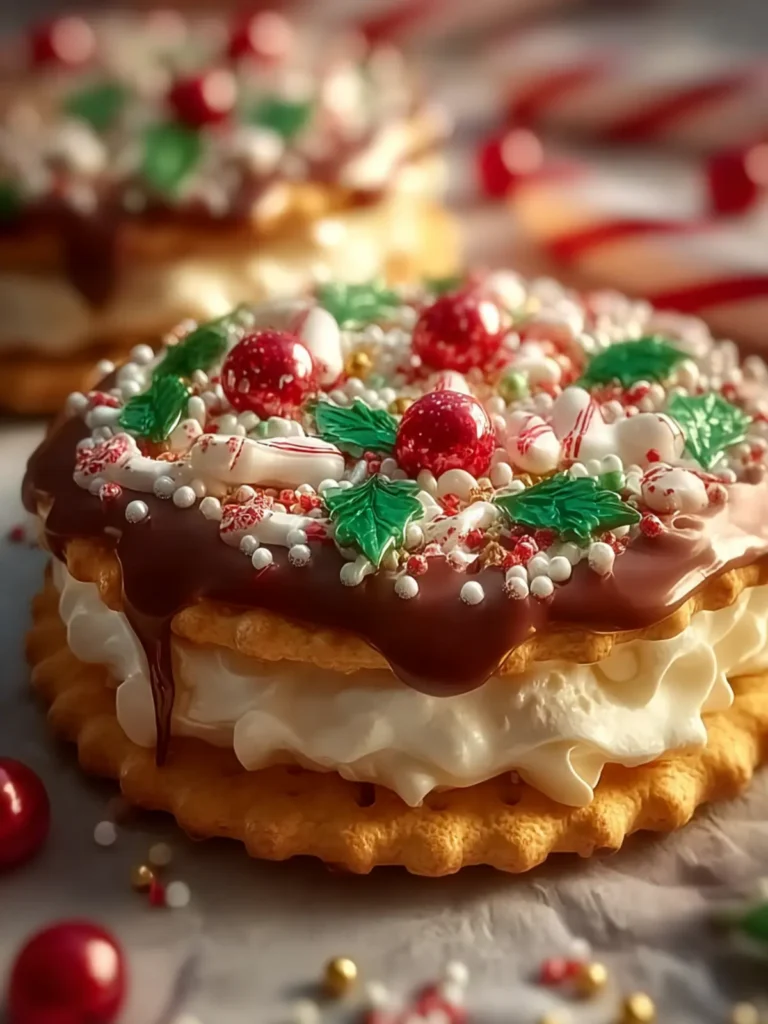 Ritz Cracker Christmas Cookies First Image