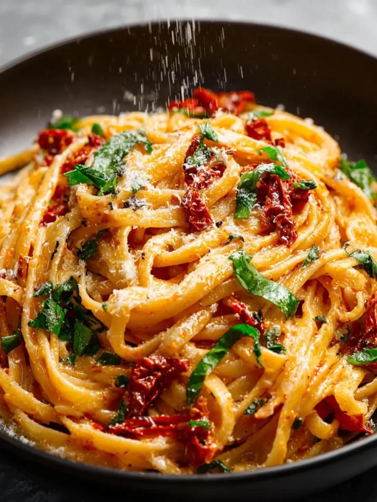 Sun-Dried Tomato Pasta Recipe First Image