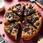easy chocolate chip cookie cake First Image